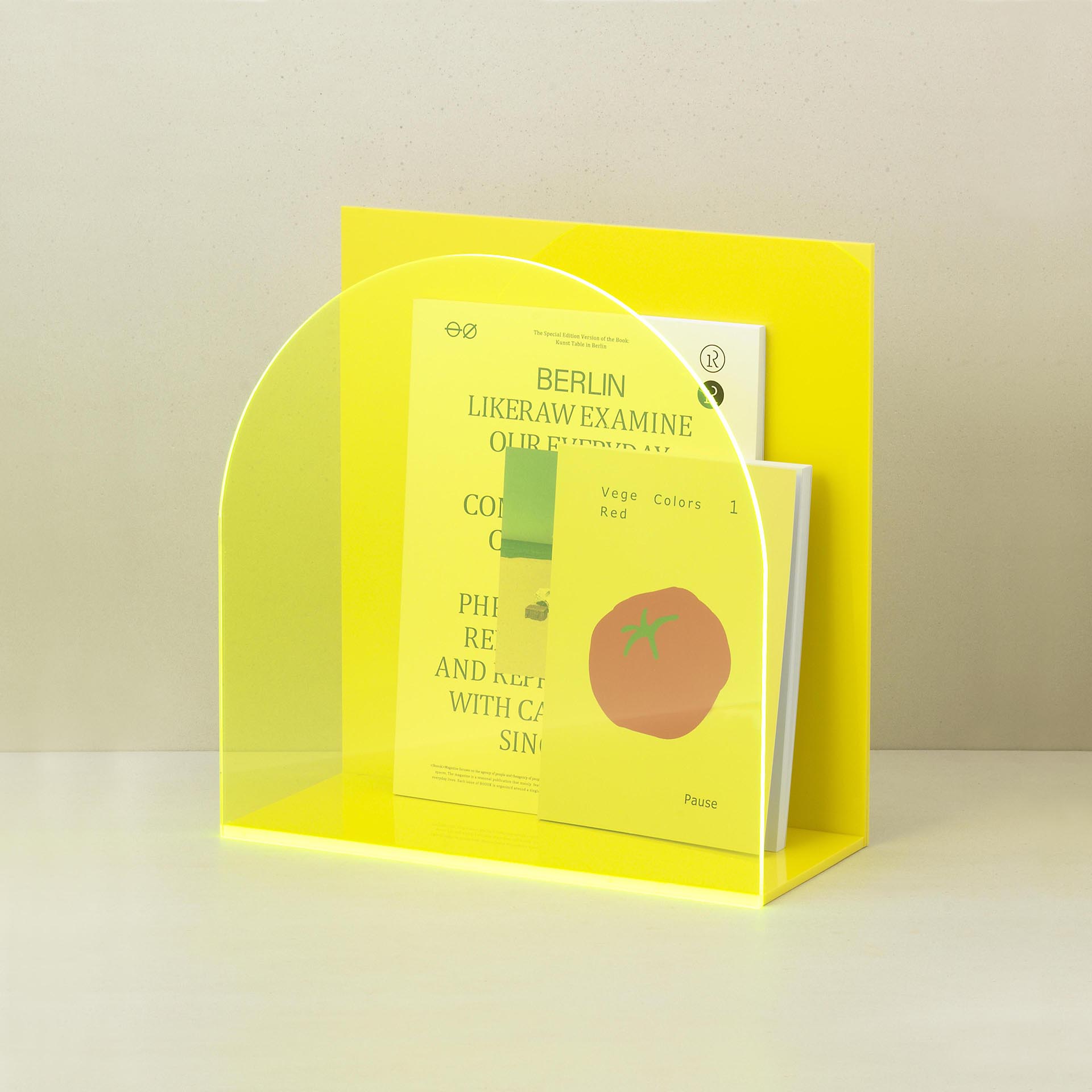 AC-2513 - Half-Moon Magazine Holder