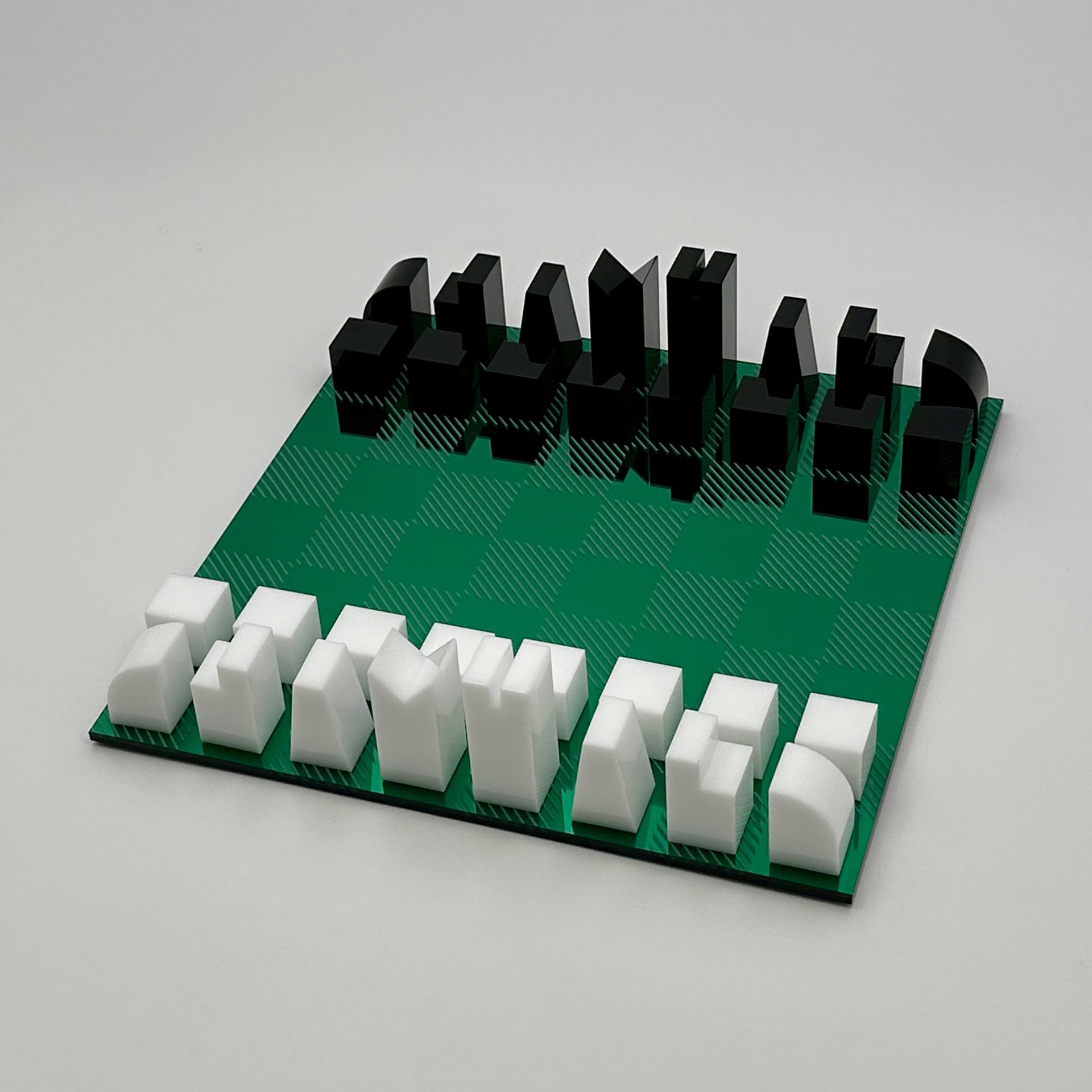 AC-2553 - B&W Chess Set