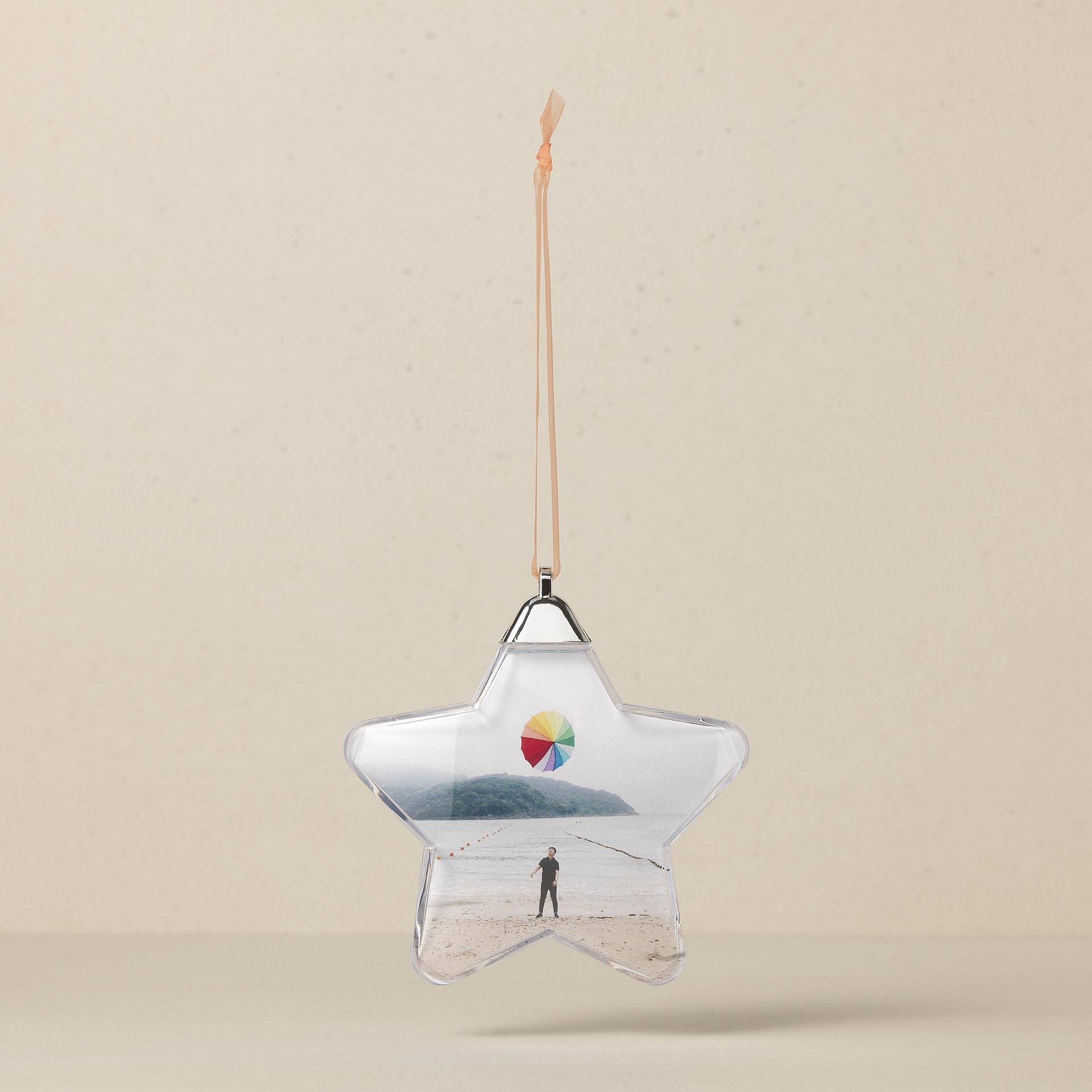 WB-1009 - STAR PHOTO ORNAMENT