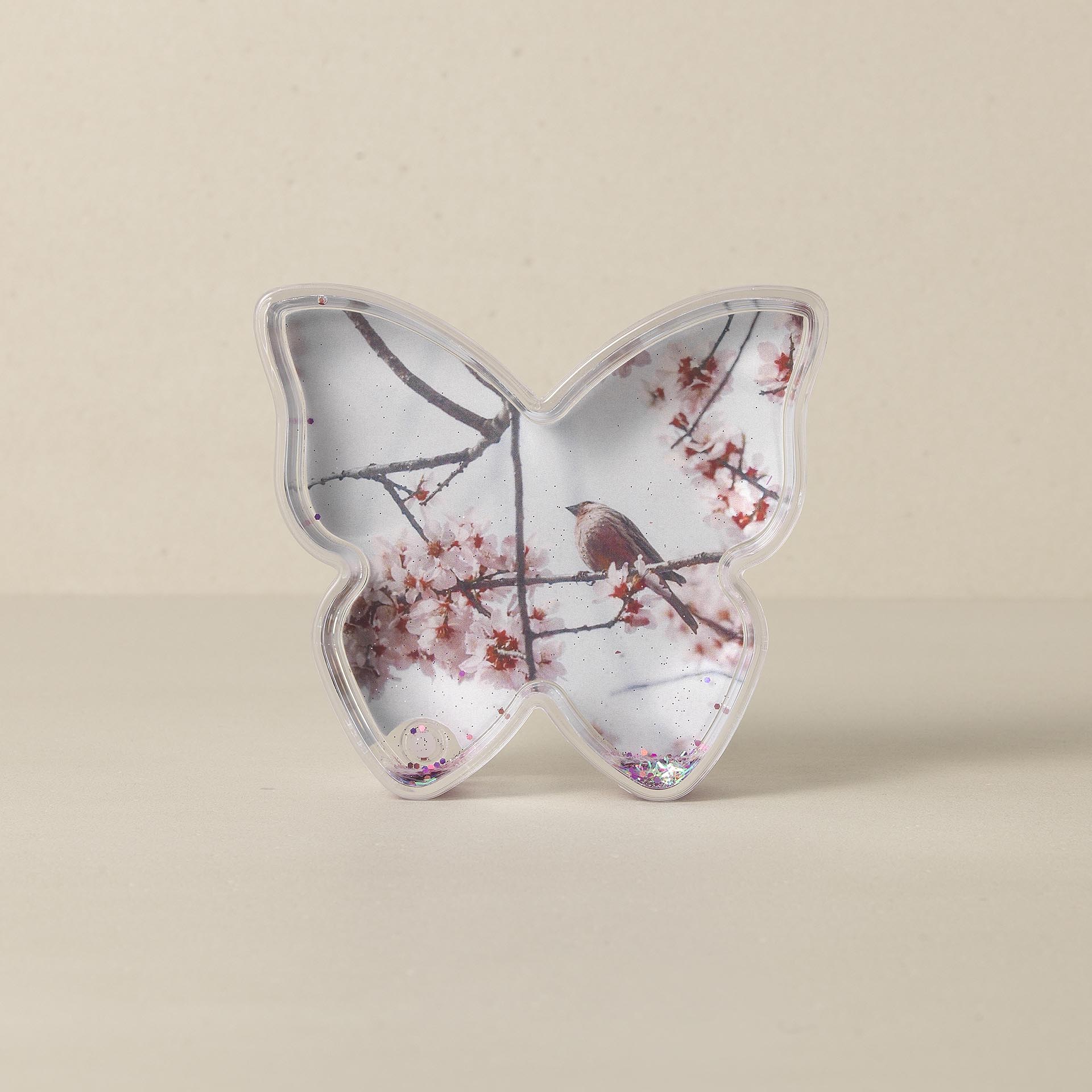 WB-1203 - PHOTO GLITTER BUTTERFLY