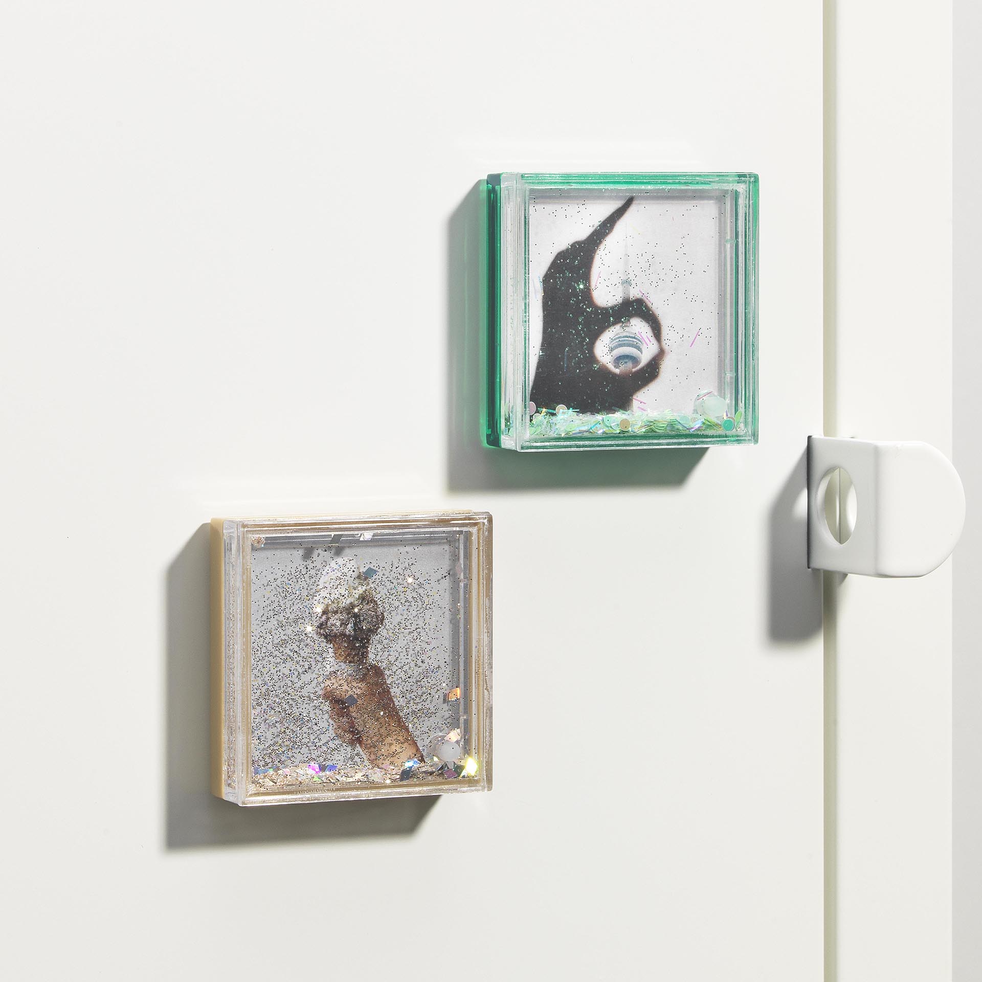 WB-1603 - PHOTO GLITTER MAGNET SQUARE