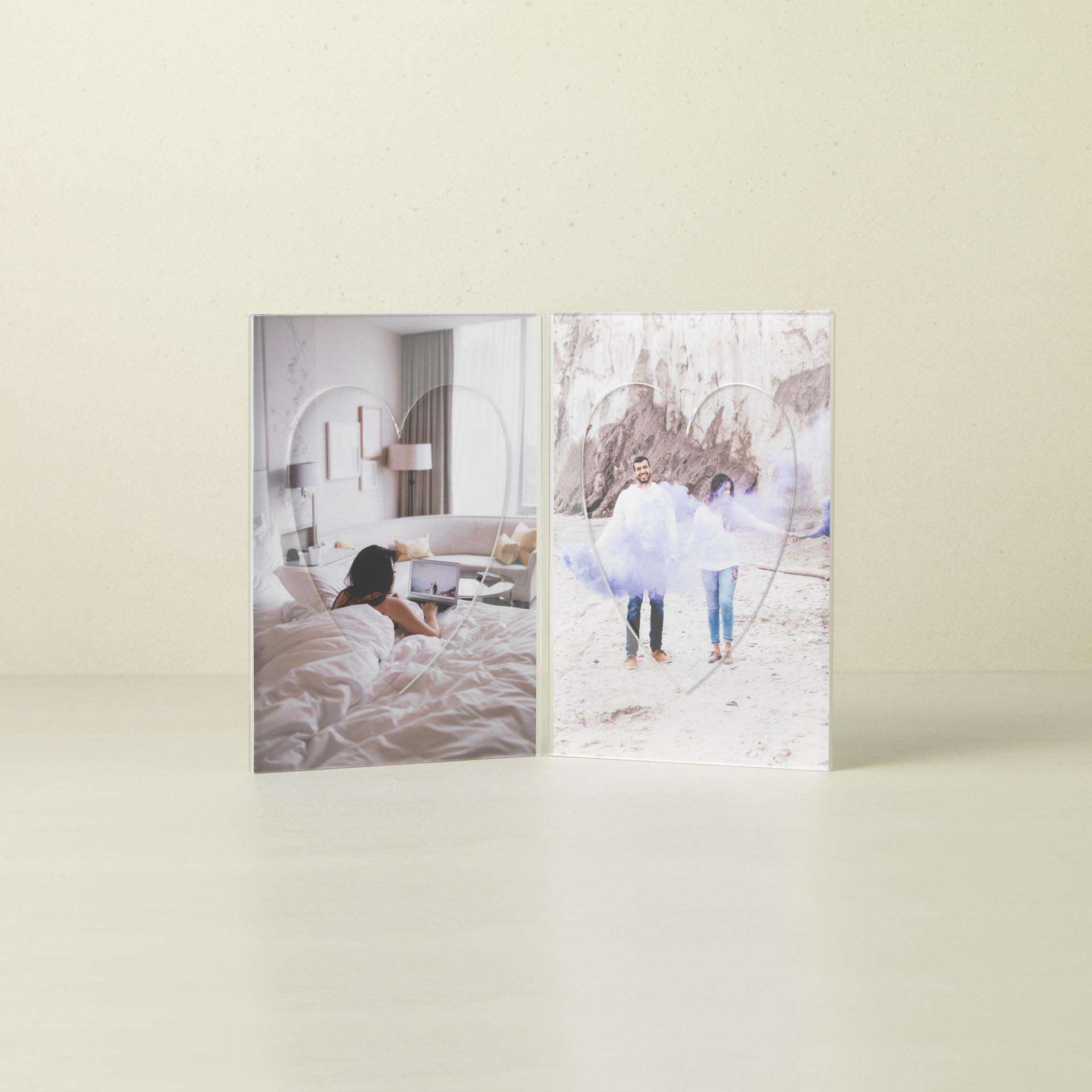 WB-1924 - HEART DUAL FRAME