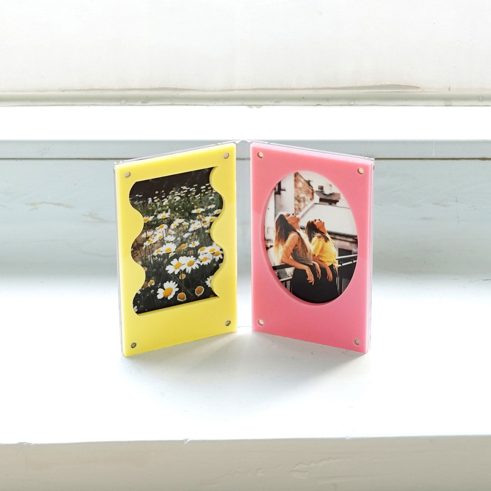 WB-2111M - Two-Tone Instax Double Frame