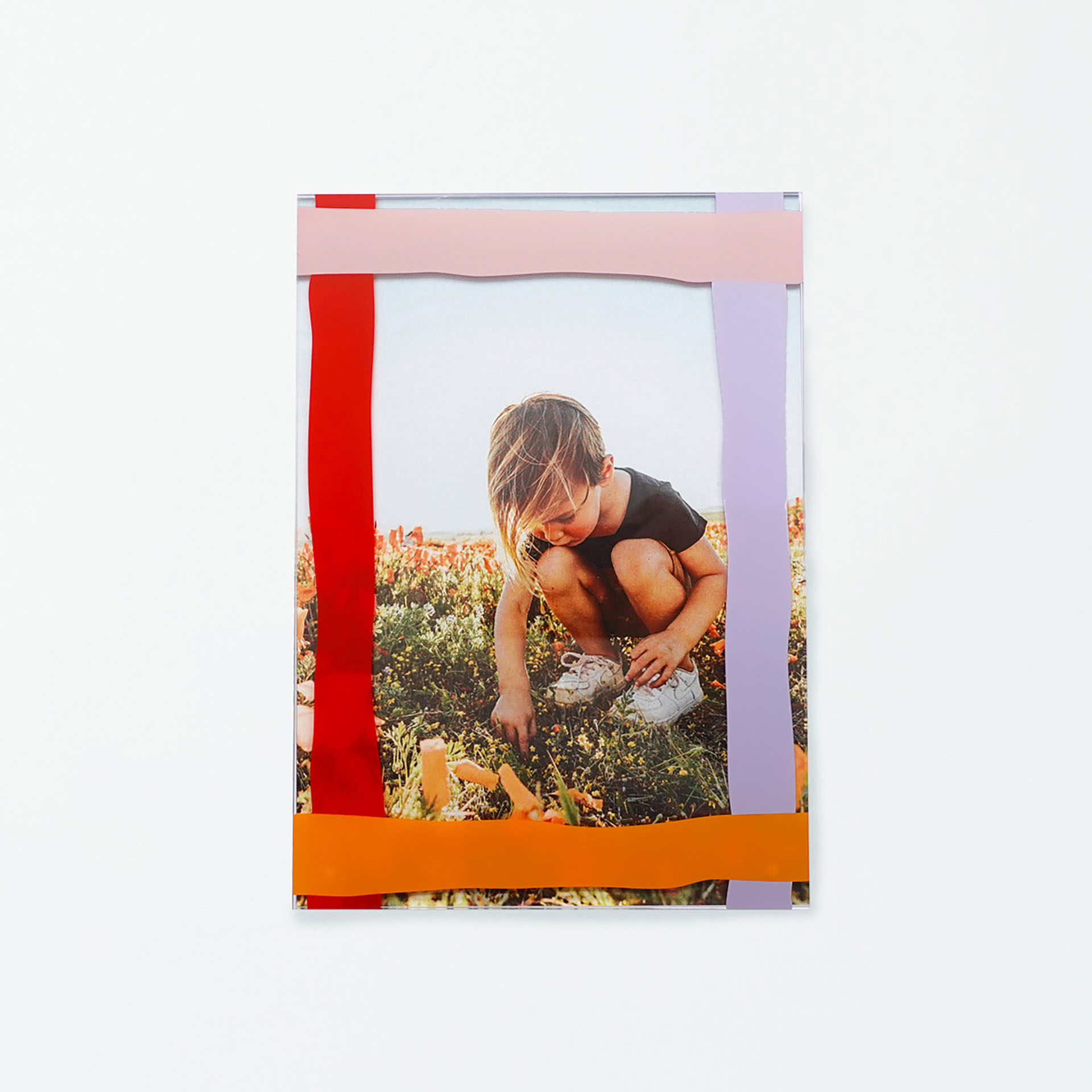 WB-2211 - 5x7” Doodle Stripes Wall Frame