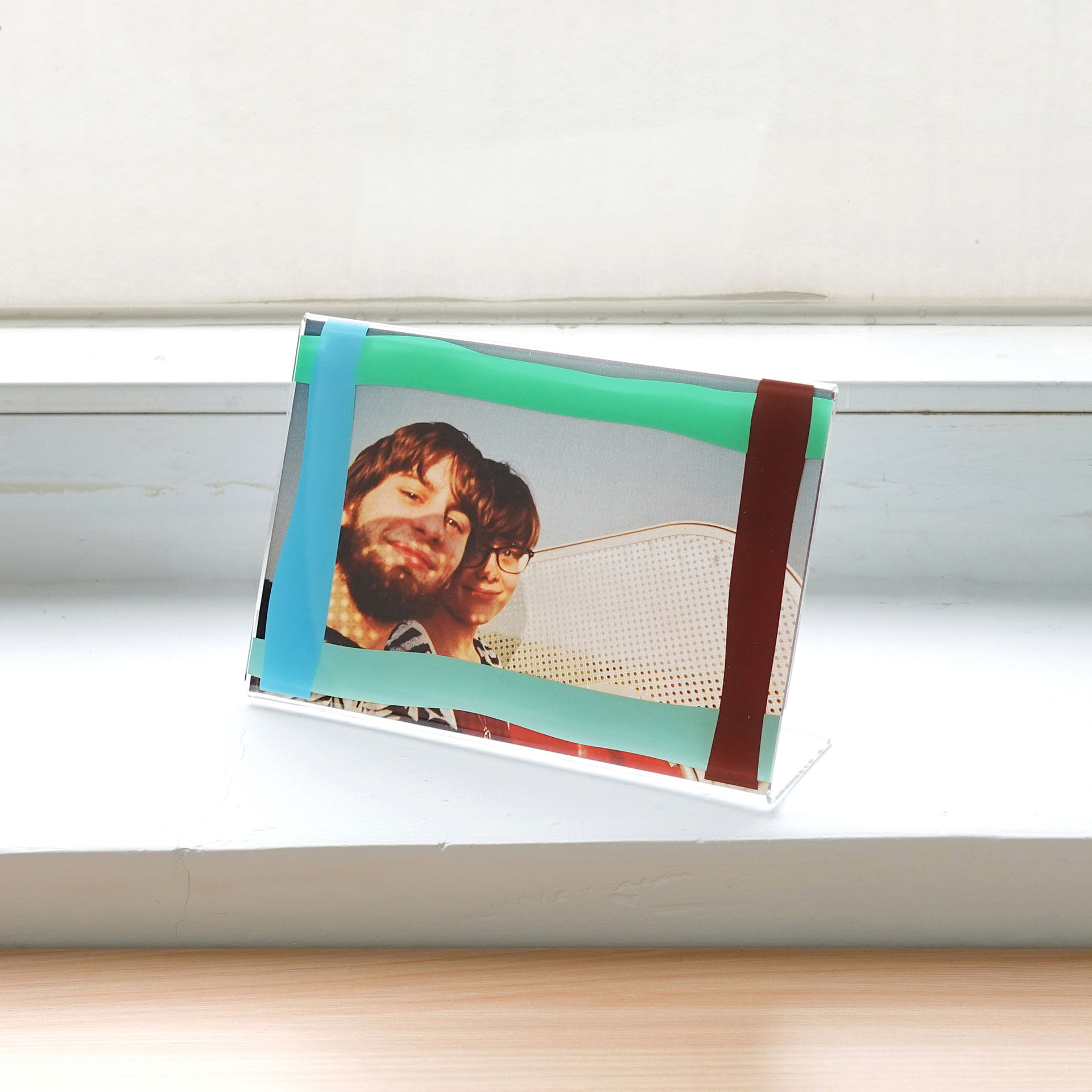 WB-2213 - 4x6” Doodle Stripes Frame