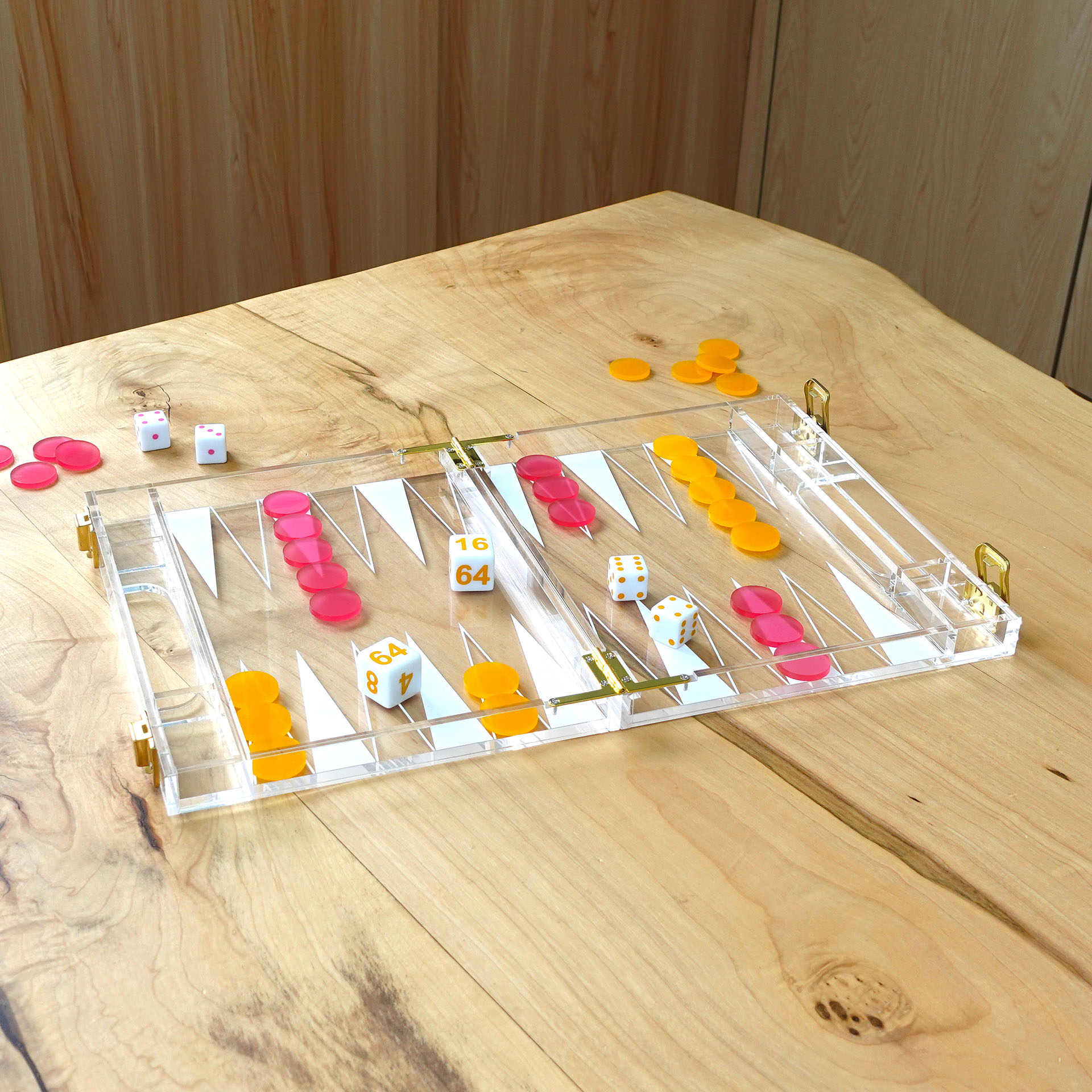 WB-2308/S - Small Backgammon Box Set