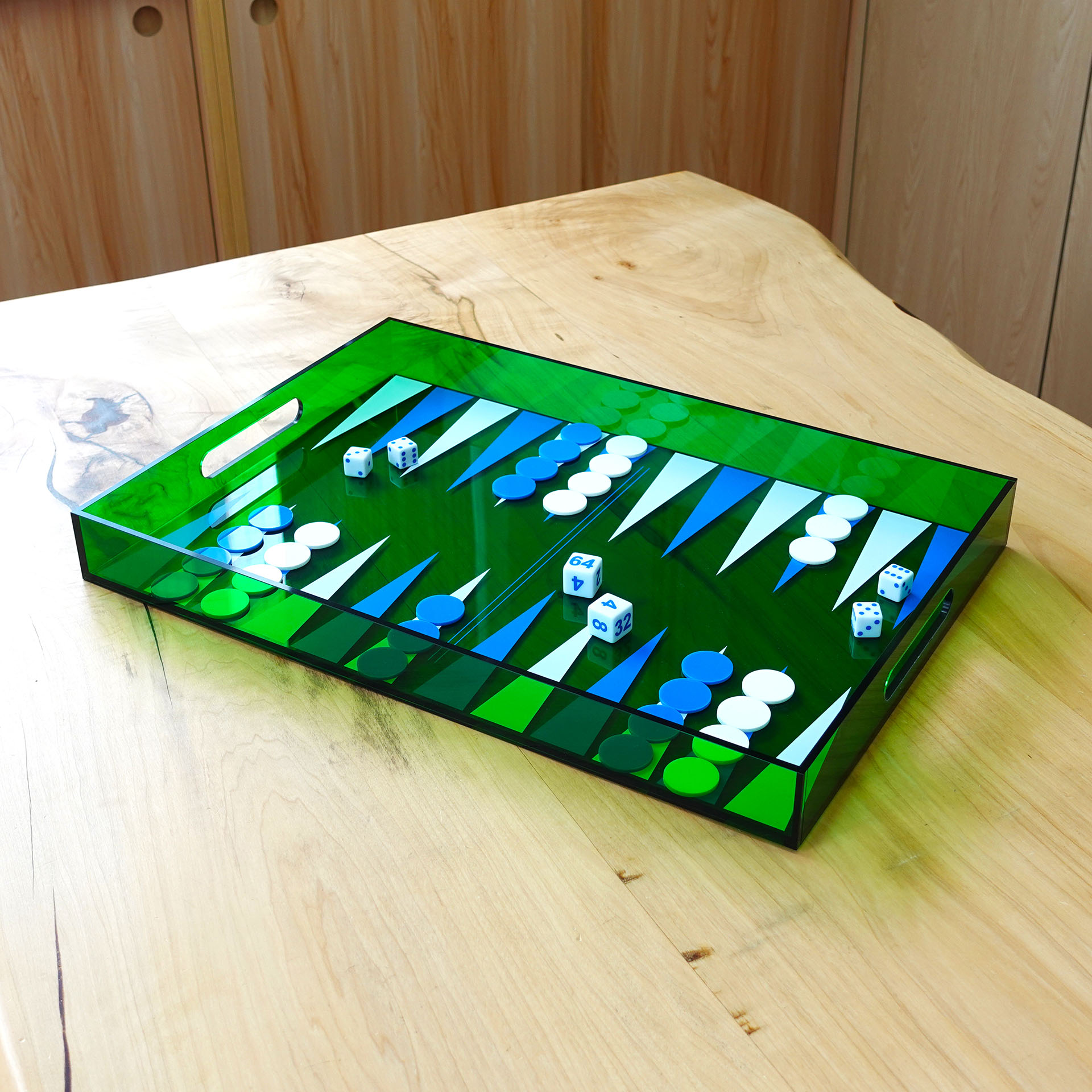 WB-2308/T - Backgammon Tray Set